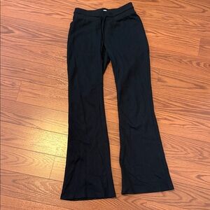 Sunday Best Black Ribbed Pants